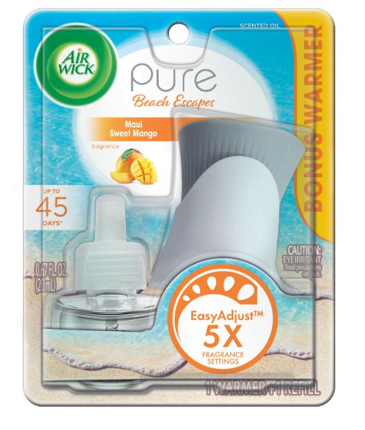 AIR WICK Scented Oil  Maui Sweet Mango  Kit Discontinued
